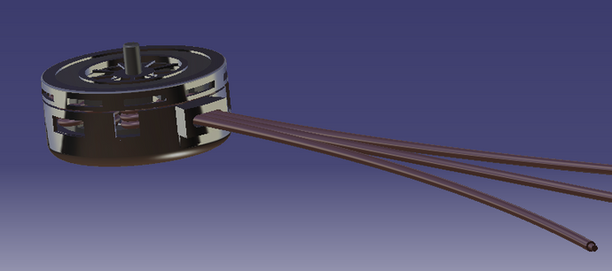 Axial Flux Brushless Motor
